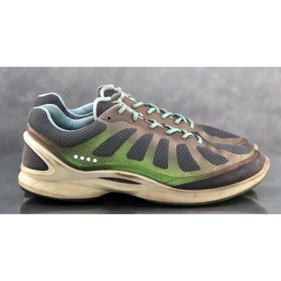 ECCO Biom Performance $130 Women's Trainers Shoes Size EU 39 US 8-8.5 Gray Green - Picture 4 of 10